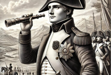 Napoleon Bonaparte adalah salah satu tokoh yang paling berpengaruh dalam sejarah Eropa. Terkenal sebagai ahli strategi militer yang cemerlang dan Kaisar Prancis yang ambisius Source By Ai Generator